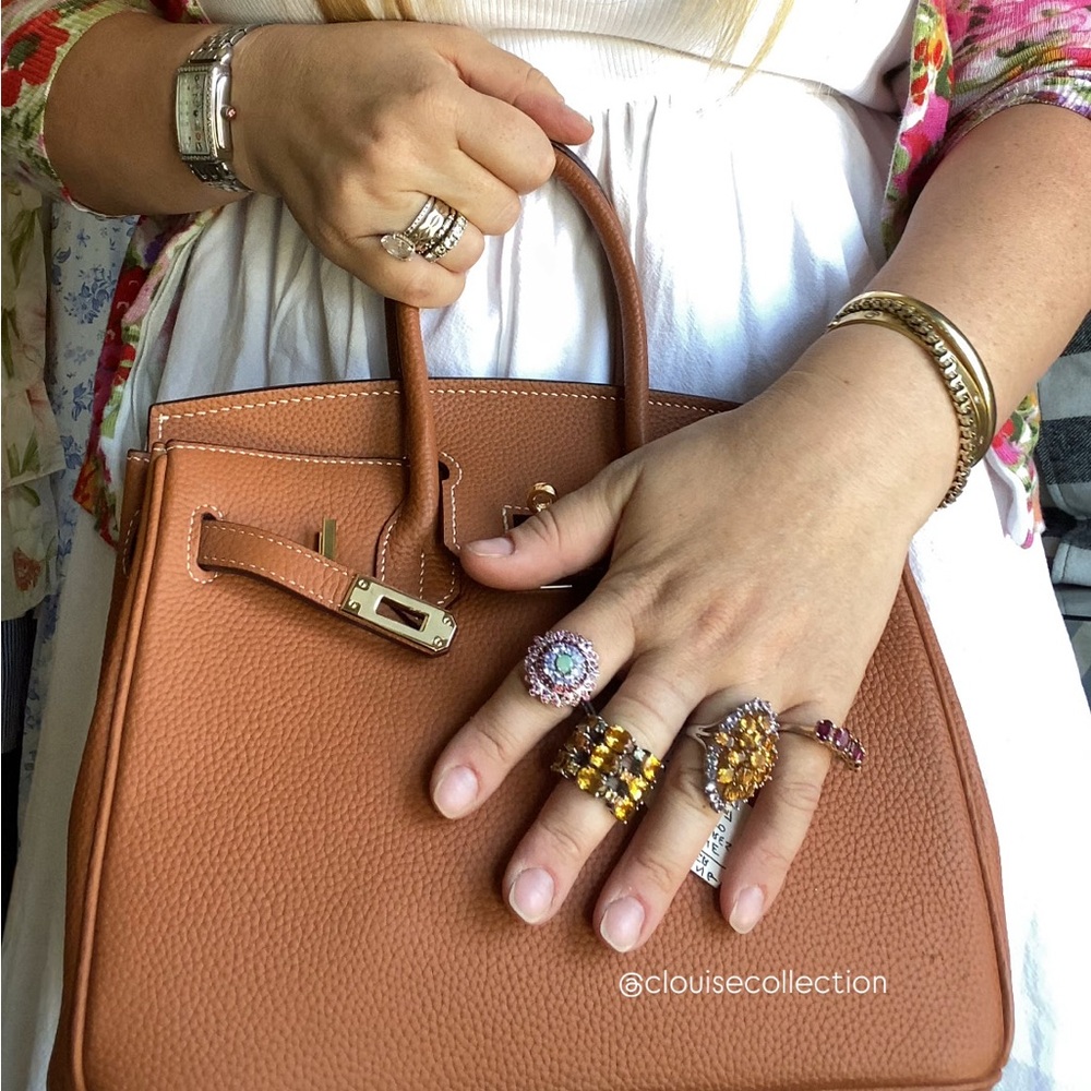 Elegant Tan Leather Handbag